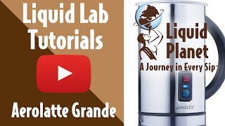 Liquid Lab  Aerolatte Grande Milk Frother [upl. by Anaic]