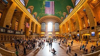 Walking Tour of Grand Central Terminal — New York City 【4K】🇺🇸 [upl. by Hairabez]