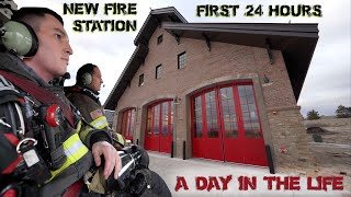 First 24 Hours in a New Fire Station  A Day in the Life [upl. by Dyanne]