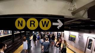 ⁴ᴷ The Busiest NYC Subway Station Times Square–42nd StreetPort Authority Bus Terminal [upl. by Aoket]