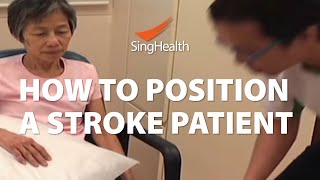 How To Position A Stroke Patient [upl. by Parik229]