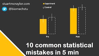 Ten Statistical Mistakes in 5 Min [upl. by Balbur962]