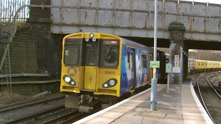 Half an Hour at 216  Birkenhead North Station 1022017  Class 507 508 terminus [upl. by Anale]