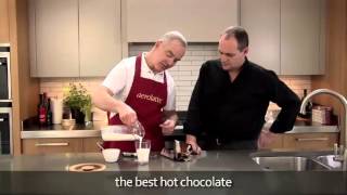 How to make a hot chocolate using an aerolatte milk frother [upl. by Consuelo45]