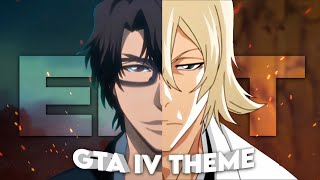 Aizen x Urahara  GTA IV Theme Edit [upl. by Unam]